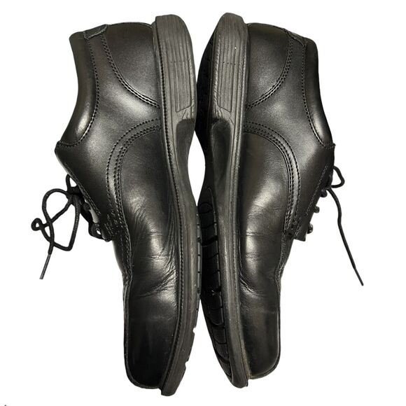 Florsheim Shoes Mens Size 10.5 D Crossover Work Soft Toe Black Leather - Picture 4 of 8